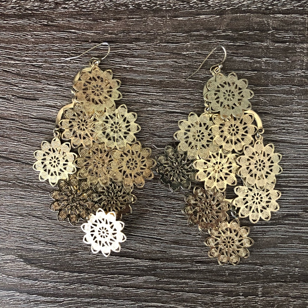 Gold Boho Earrings